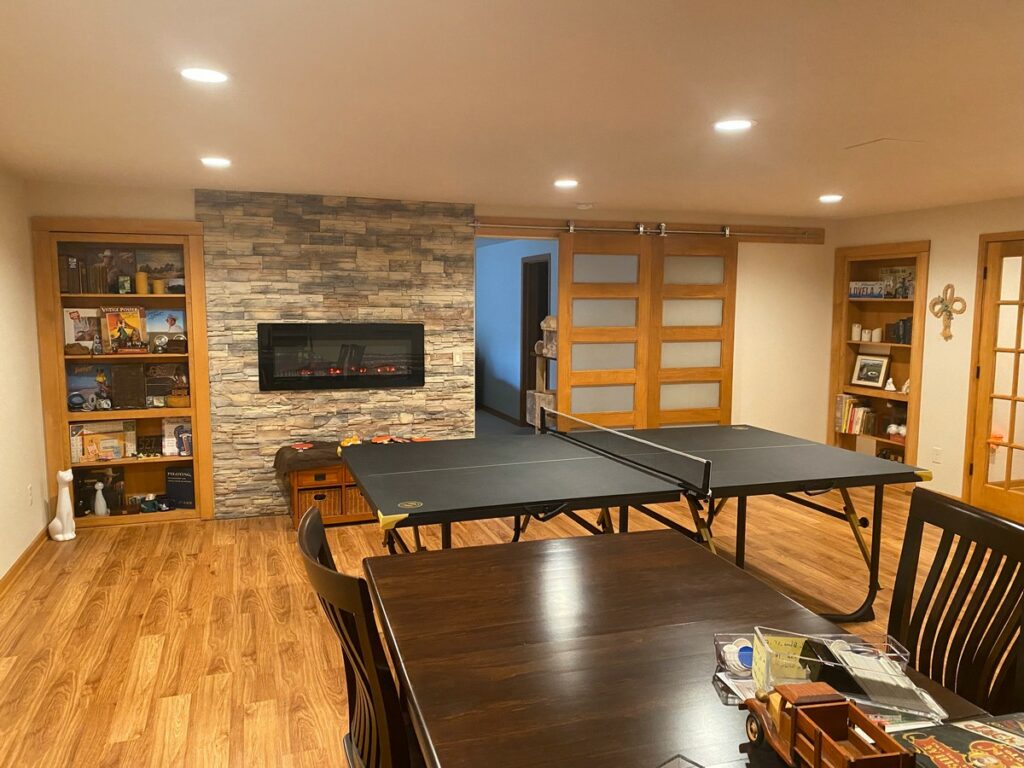 Waukesha Basement Finish: Custom Bedroom & Bathroom Renovation