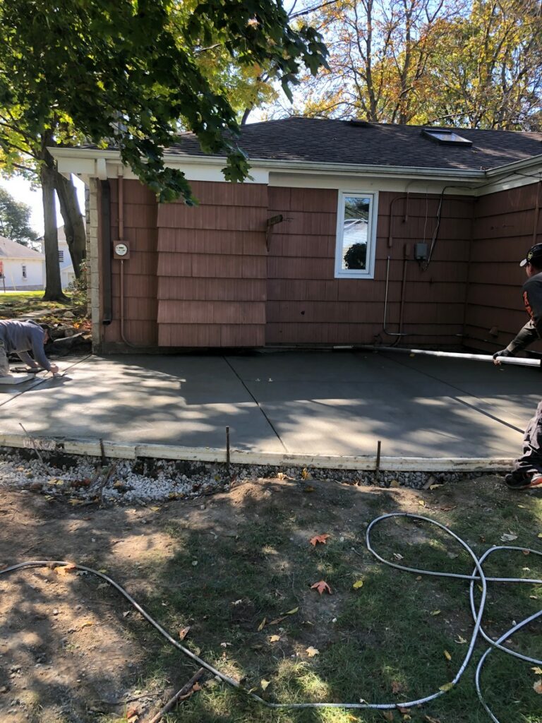 Concrete Patio Installation New Berlin