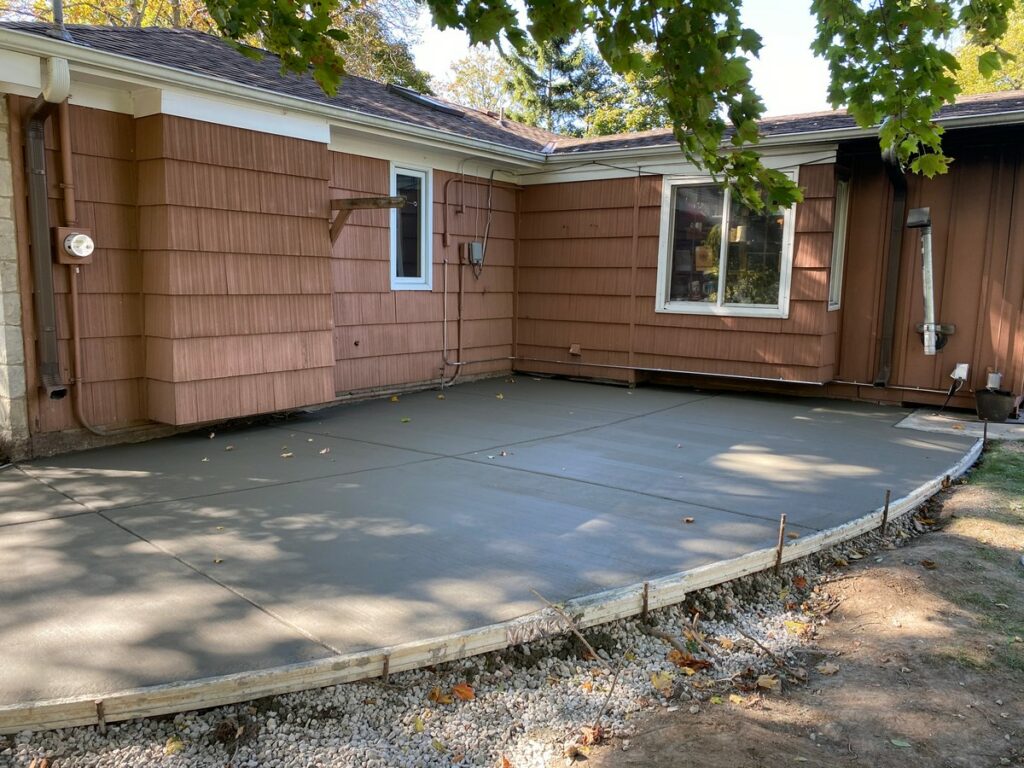 Concrete Patio Installation New Berlin