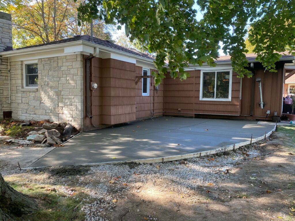 Concrete Patio Installation New Berlin