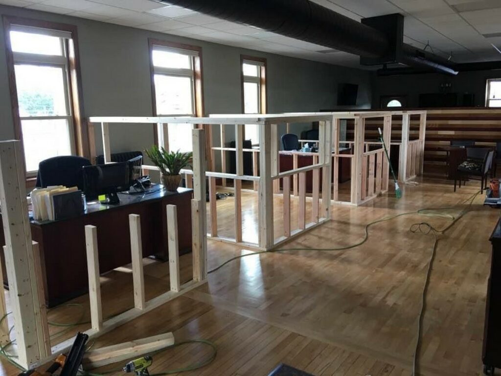 Waukesha Office Cubicle Build: Modern Interior Update