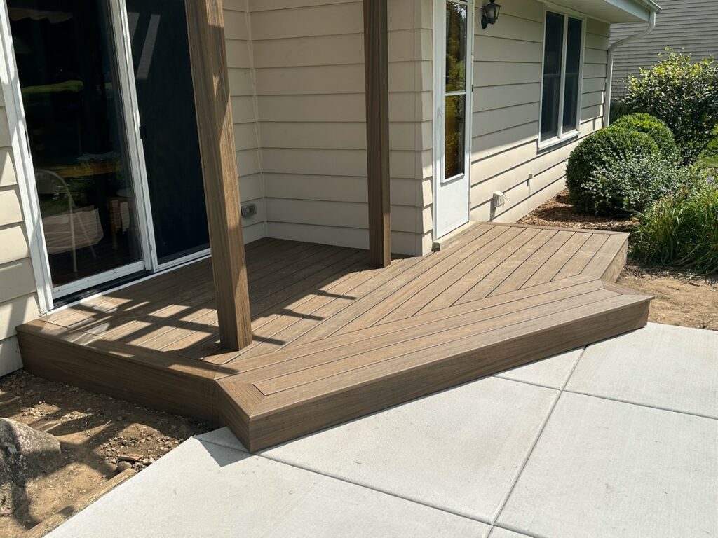 Waukesha Deck & Pergola Renovation: Composite Deck Board Replacement & Pergola Rebuild