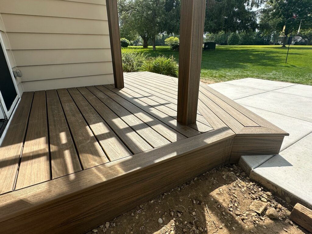 Waukesha Deck & Pergola Renovation: Composite Deck Board Replacement & Pergola Rebuild