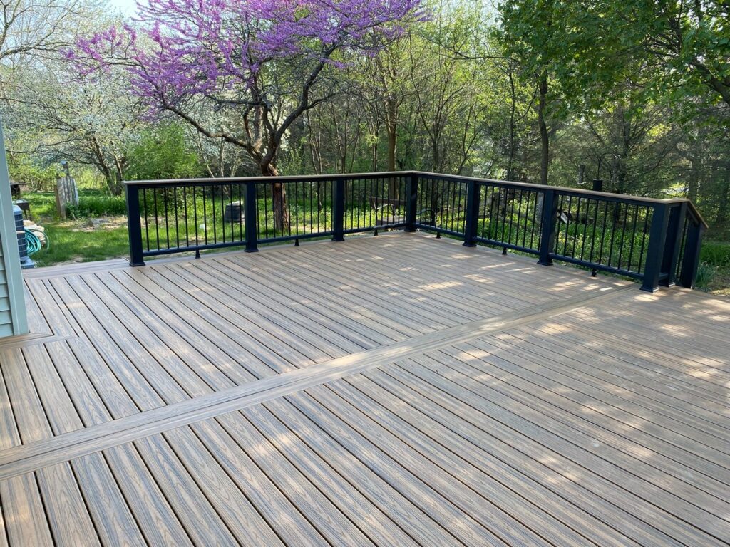 Mukwonago Custom Deck Construction: House & Pool Deck Installation