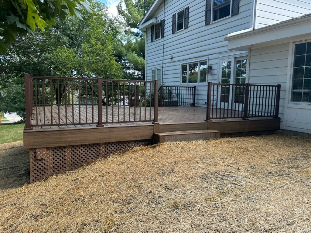 Waukesha Deck Rebuild: Trex Composite Deck & Signature Aluminum Railing Upgrade