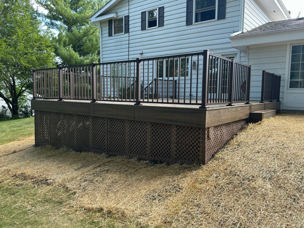 Waukesha Deck Rebuild: Trex Composite Deck & Signature Aluminum Railing Upgrade