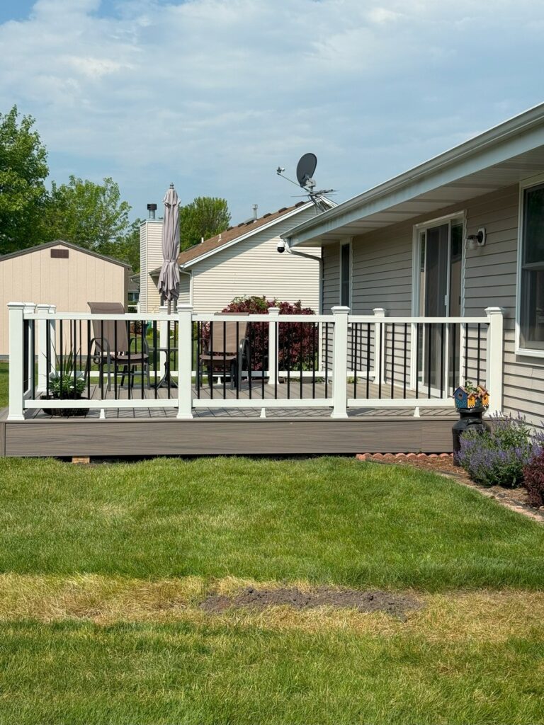 Trex Deck Installation and Railing Replacement in Waukesha, WI