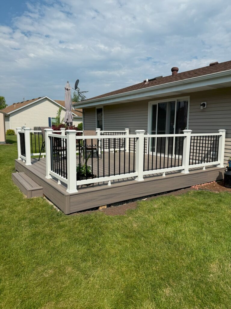 Trex Deck Installation and Railing Replacement in Waukesha, WI