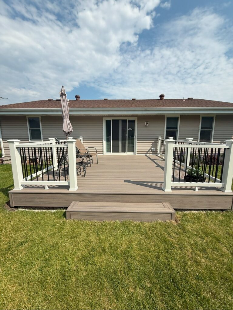 Trex Deck Installation and Railing Replacement in Waukesha, WI