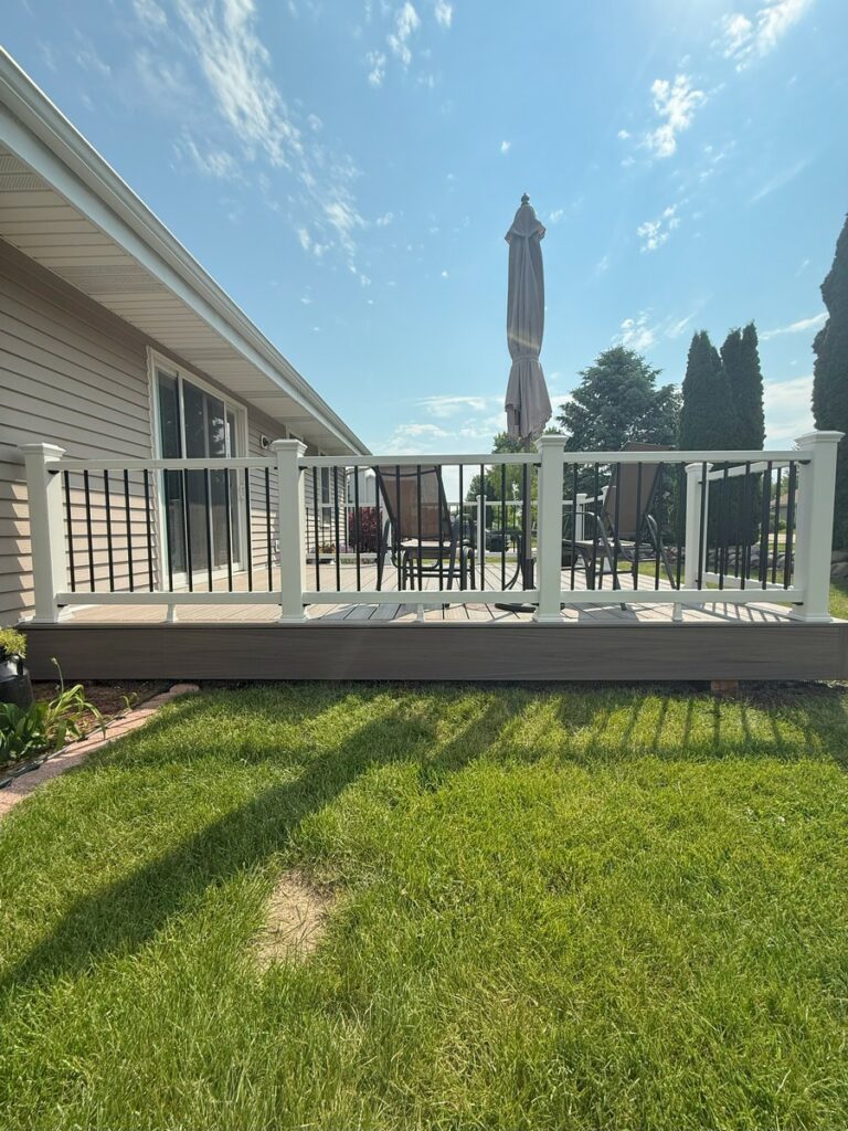 Trex Deck Installation and Railing Replacement in Waukesha, WI