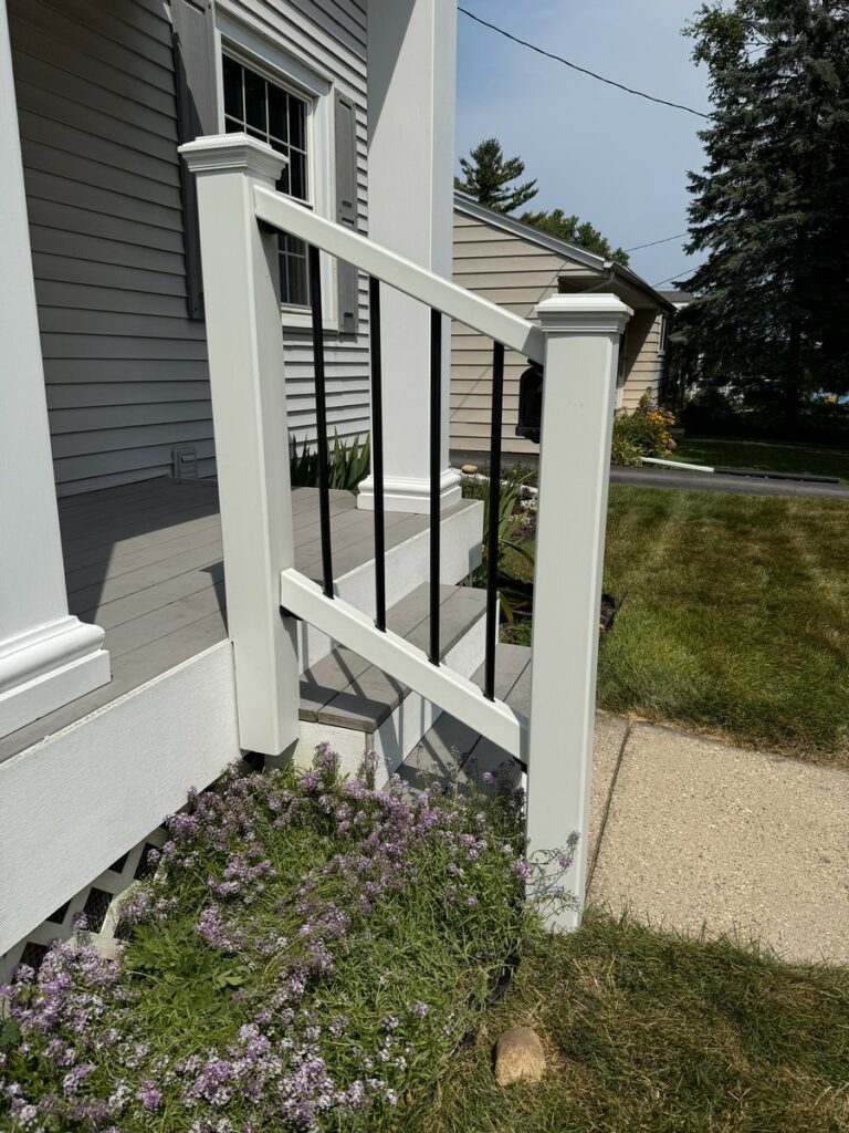Porch Railing Addition Waukesha WI