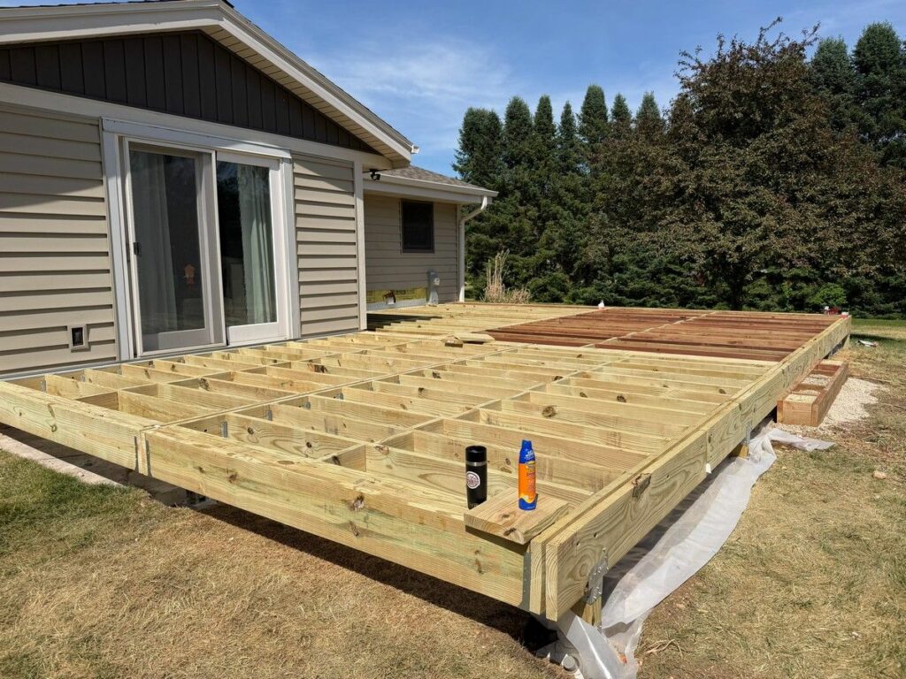 Composite Deck Rebuild in Waukesha, WI