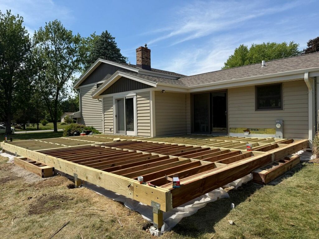 Composite Deck Rebuild in Waukesha, WI