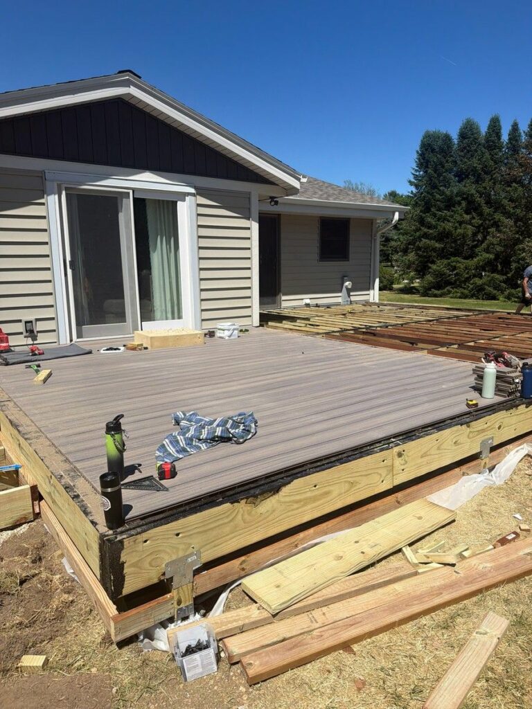 Composite Deck Rebuild in Waukesha, WI