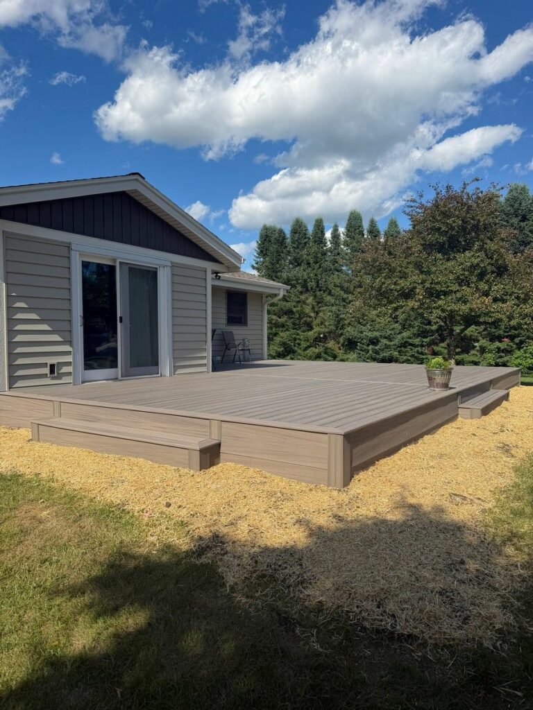 Composite Deck Rebuild in Waukesha, WI