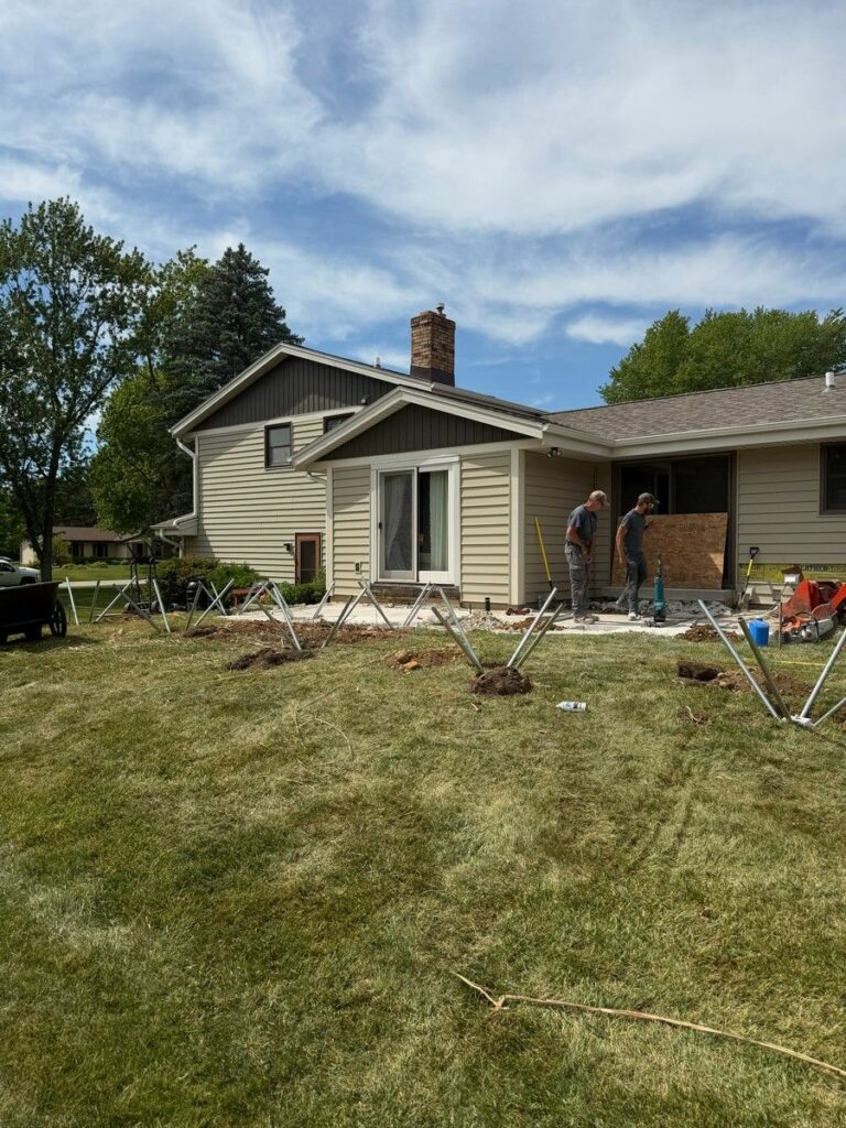 Composite Deck Rebuild in Waukesha, WI