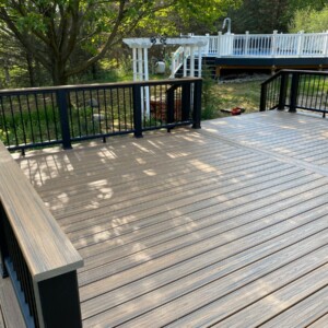 Mukwonago Custom Deck Construction: House & Pool Deck Installation