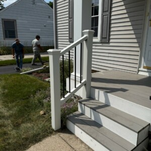 Porch Railing Addition Waukesha WI